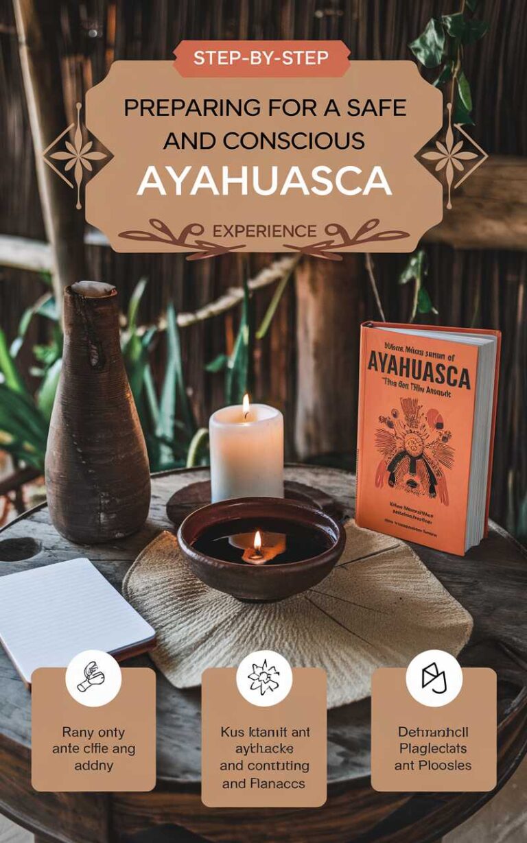 Ayahuasca vorbereitung: schritte zu einer sicheren und bewussten erfahrung